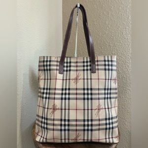 BURBERRY SNAP ON TOTE